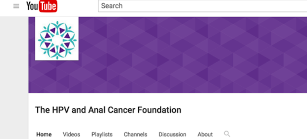 Online Anal Cancer Thriver Event