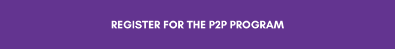 Text reading "Register for the P2P program"