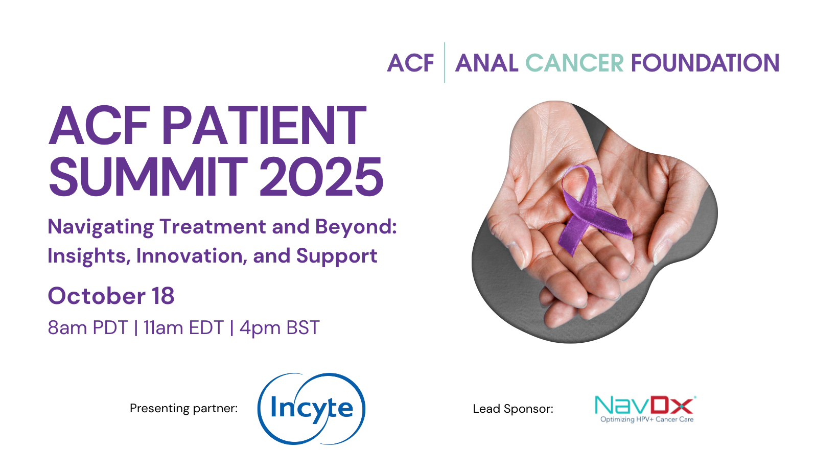 Anal Cancer Patient Summit 2025